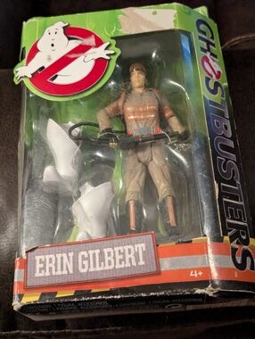 Mattel Ghostbusters Erin Gilbert Figure - Tan & Orange Action Figure